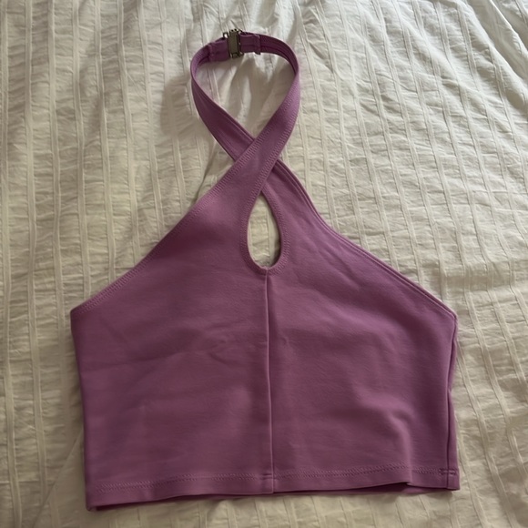 Aritzia Sunday Best Amie Tank Twisted Halter - Picture 3 of 5